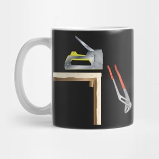 Staple Gun And Pliers Mug